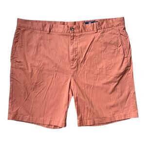 Vineyard Vines Shep & Ian Orange Chino Shorts Pockets Cotton Spandex Men's 44